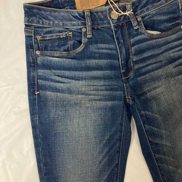 American Eagle Outfitters 2015 NWT Skinny Low Rise Super Stretch Jeans Women's 6 - Picture 13 of 16